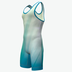 custom colorful wrestling singlets