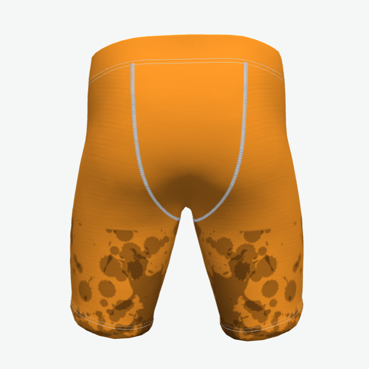 sublimation compression shorts