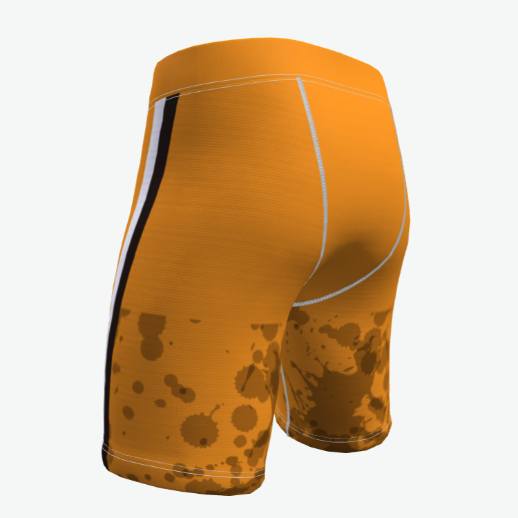 sublimation compression shorts