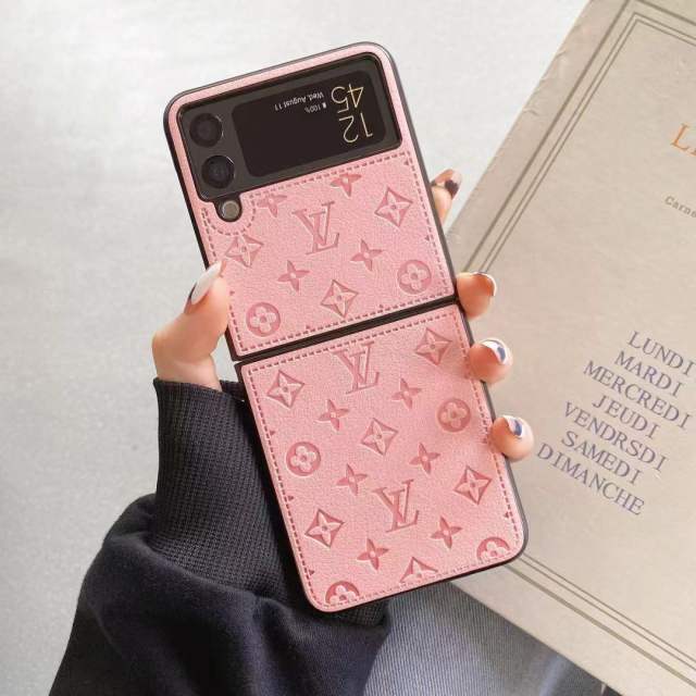 ブランド LV/ルイヴィトン Galaxy zflip3革ケース シンプル定番革製 ギャラクシーZ zflip2/zflip1カバー折り畳みカバー 耐久性 おしゃれ人気 galaxy zflipカバー 保護 スムーズ 軽量 激安