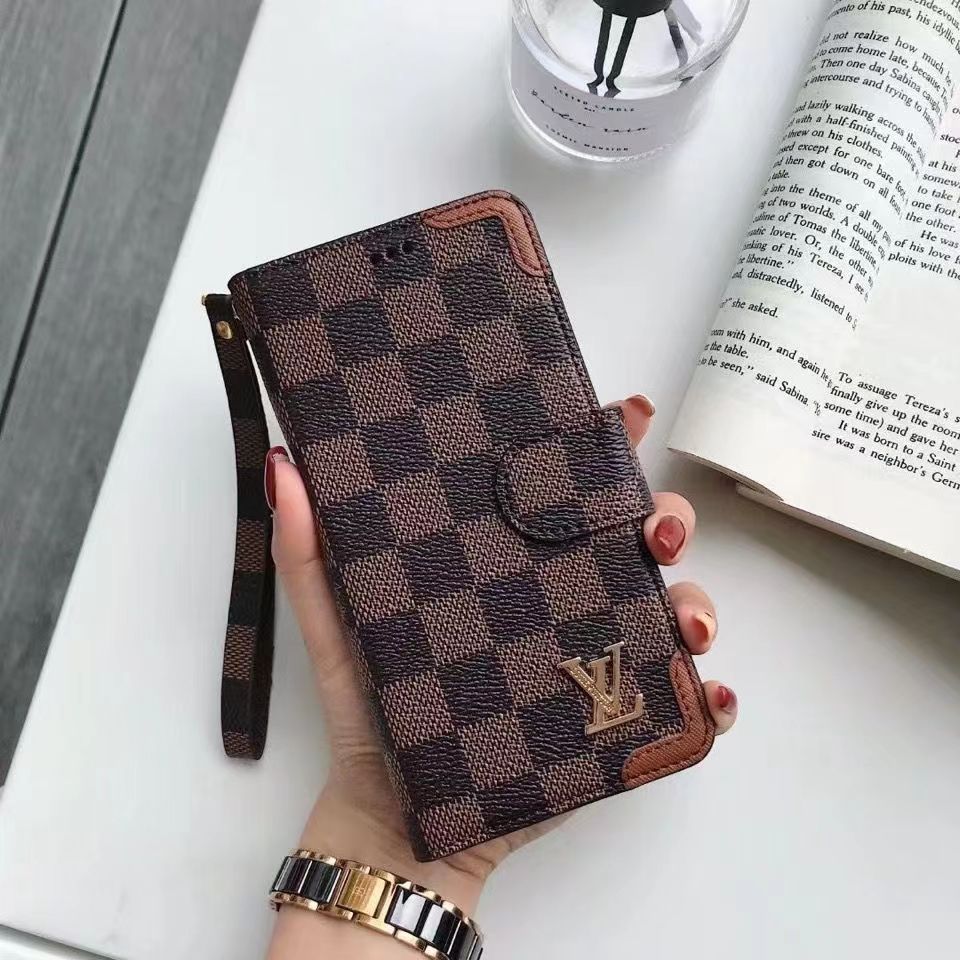 LOUIS VUITTON ルイヴィトン iPhone x ケース 手帳 ダミエ - iPhone