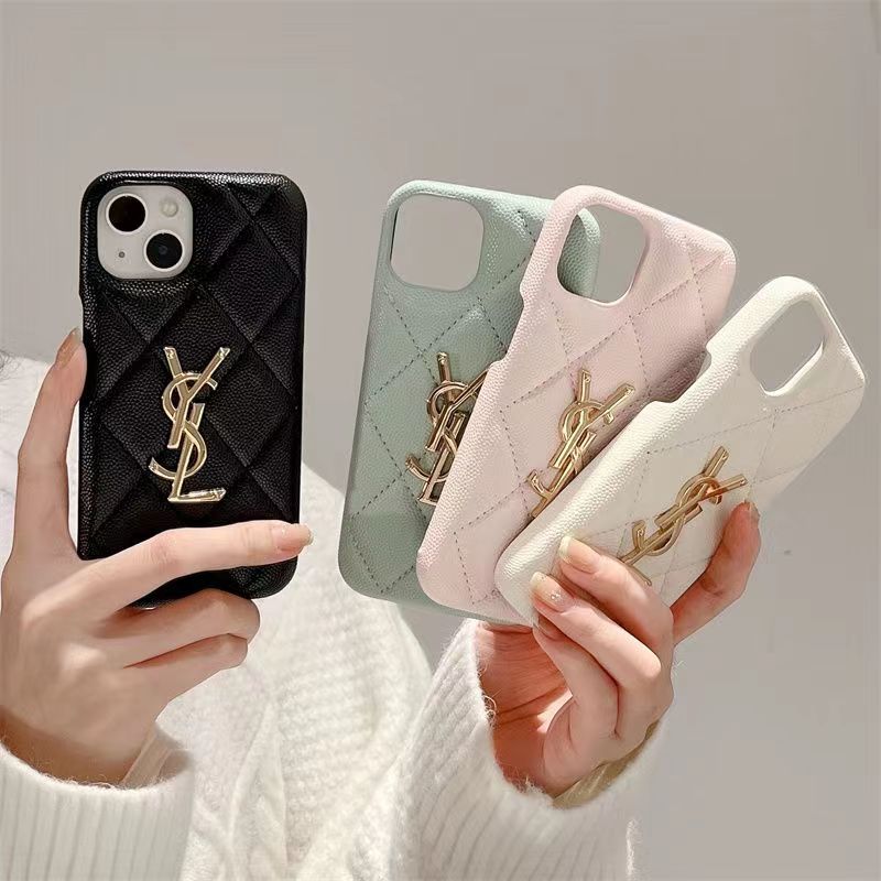 ysl iPhoneケース 2つセット - スマホアクセサリー