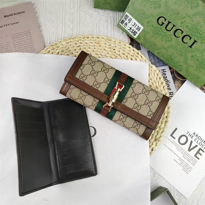 Gucci ハイブランド 長財布二つ折り財布グッチ手持ちバック 定番