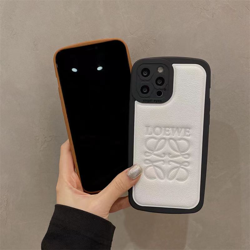 ハイブランド iPhone14plus/14pro/14pro max/14ケース LOEWE高級感 