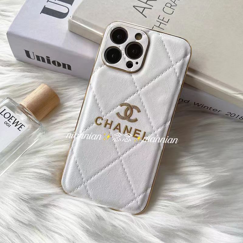 シャネル/Chanel iPhone 14/14 proスマホケース 高級ライチ紋 ブランド 
