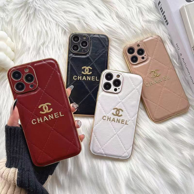 シャネル/Chanel iPhone 14/14 proスマホケース 高級ライチ紋 