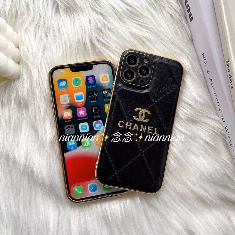 シャネル/Chanel iPhone 14/14 proスマホケース 高級ライチ紋 ブランド アイフォン14 pro maxカバー 塗装フレーム  シャネル iphone14plus/13pro max携帯ケース 逸品 スタイリッシュ iPhone 13pro/13/12pro maxケース  衝撃保護