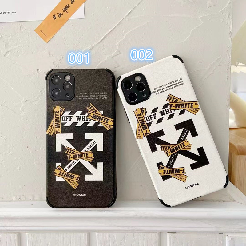 ブランド オフホワイト iphone14/13proカバー 柔らかい 人気 off-white