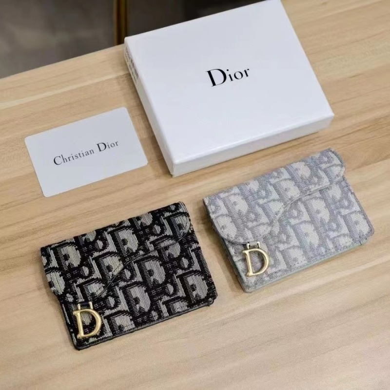 ディオールハイブランド 財布  サイフ 二つ折り 定番金具モノグラム カード収納Dior小物収納  小銭入れ カード収納 使いやすい モノグラム おしゃれ 女性 送料無料 人気 プレゼント