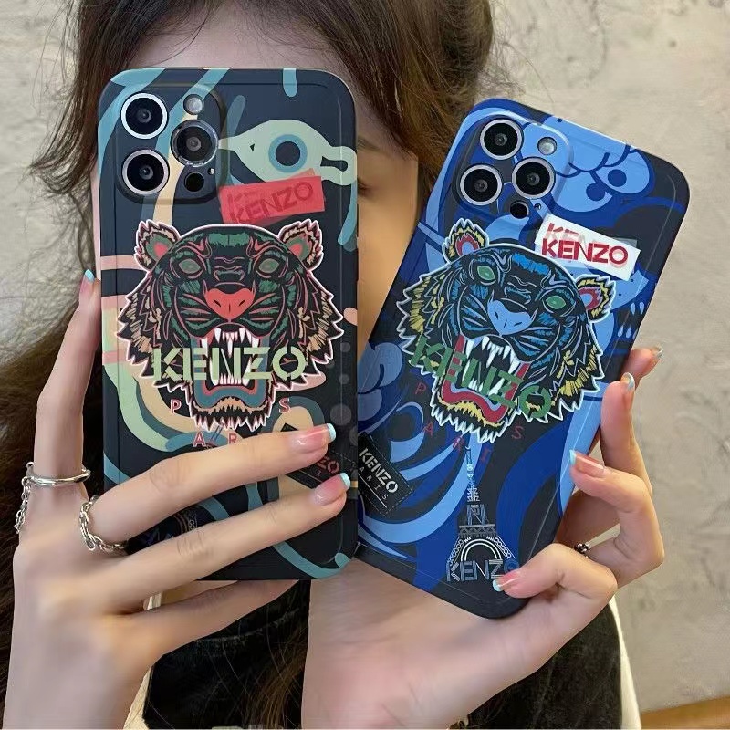 iPhoneケースKENZO ケンゾー iPhone X/Xs 対応 ケース ブルー 正規品