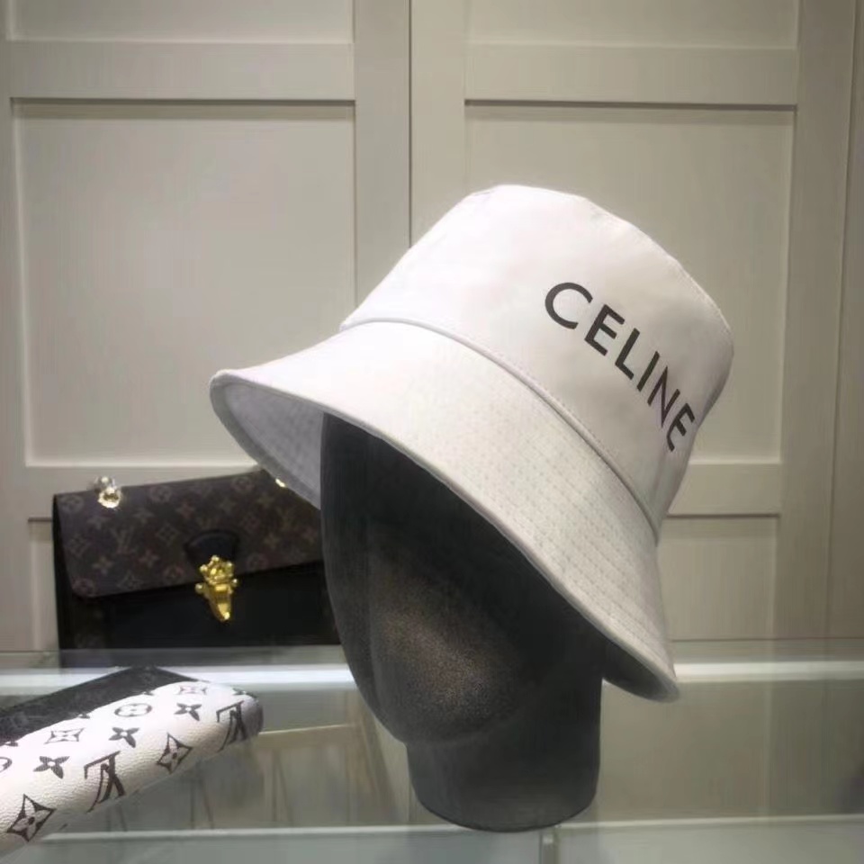 セリーヌブランドハット 漁師の帽子 celine日焼け止 UVカット LV 上品