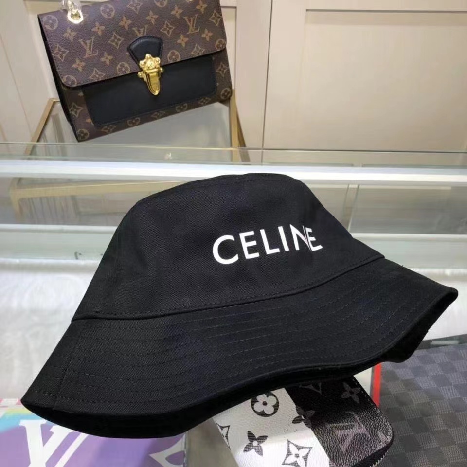 セリーヌブランドハット 漁師の帽子 celine日焼け止 UVカット LV 上品