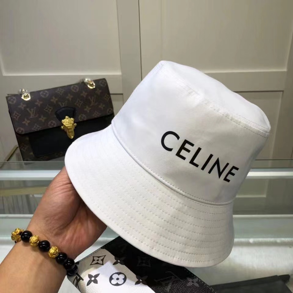 セリーヌブランドハット 漁師の帽子 celine日焼け止 UVカット LV 上品