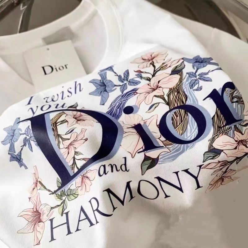 ディオールブランド Tシャツ 夏レディースメンズ 半袖Tシャツ dior 