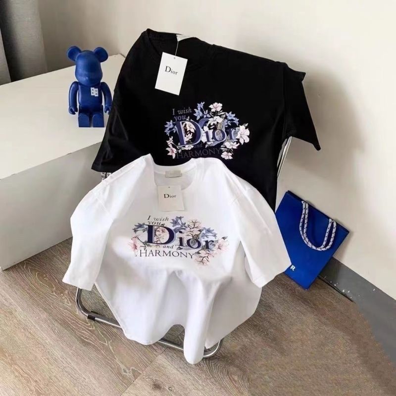 ディオールブランド Tシャツ 夏レディースメンズ 半袖Tシャツ dior 