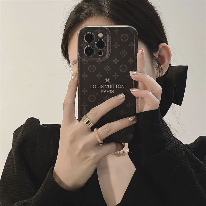 ブランド iphone14/13proケースルイヴィトン 茶色 LV アイフォン13pro 