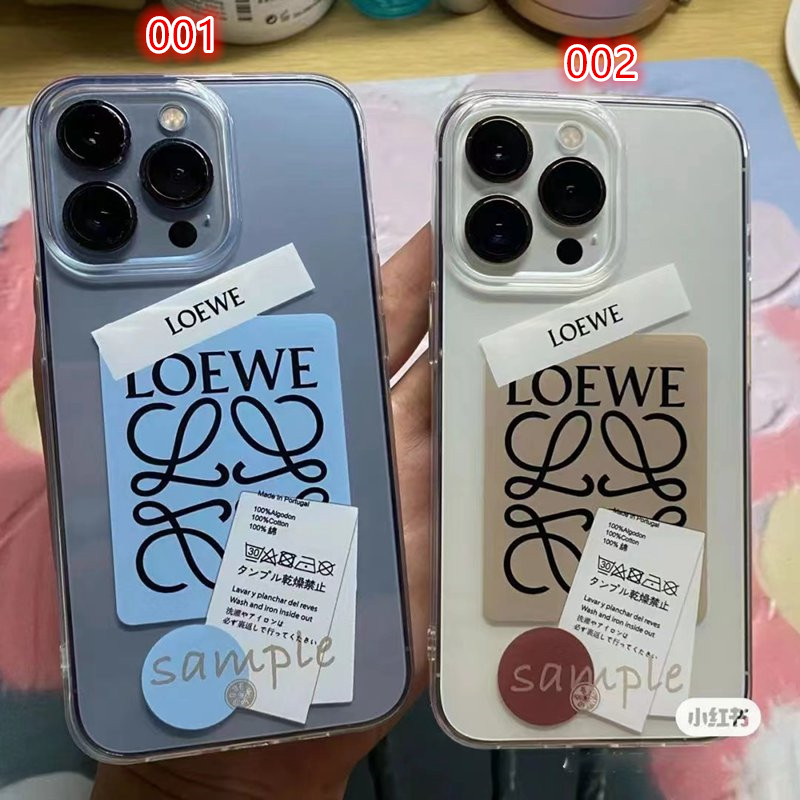LOEWE アイフォン14pro maxカバー 透明ケース ロエベ iPhone14
