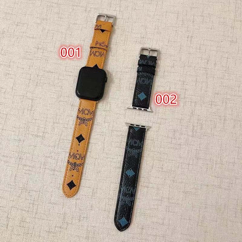 エムシーエム ブランド APPLE WATCH ULTRA 交換バンド 高級感レザー