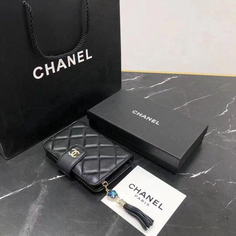 CHANEL長財布空箱 カード2枚付き
