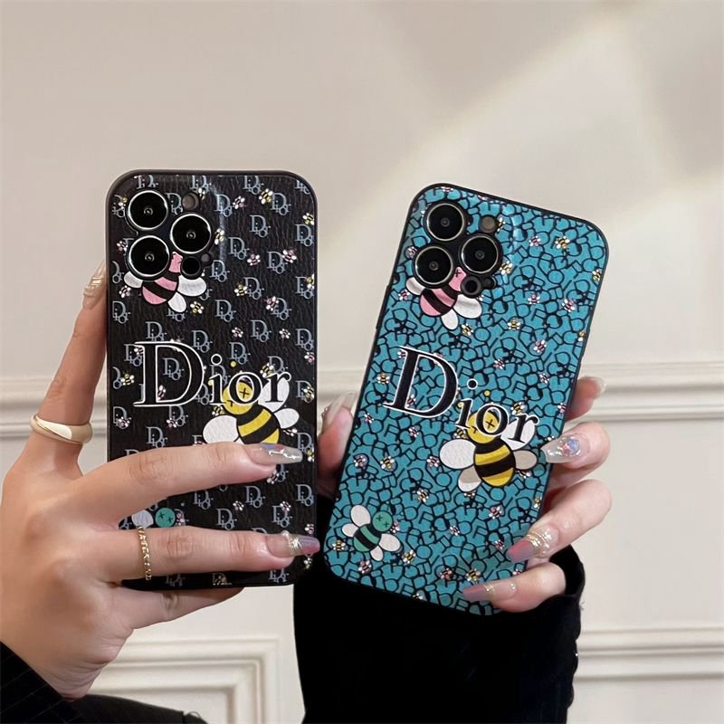 Dior ディオール iPhone 14 / 13 ブラック ケース カバー□定価72800円