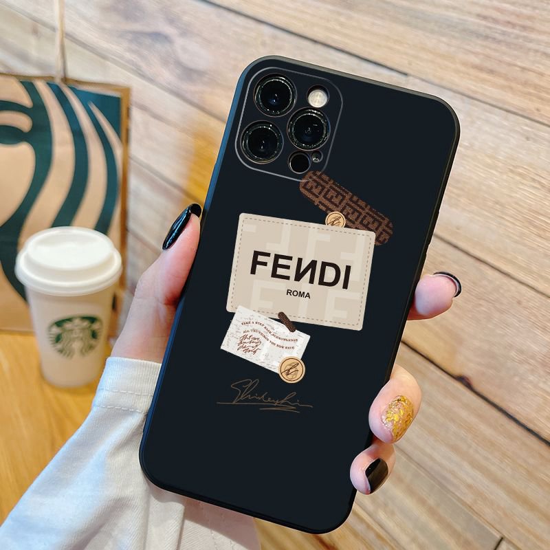 人気の贈り物が大集合 iPhone14 スマホケース FENDI 黒 iPhone ...