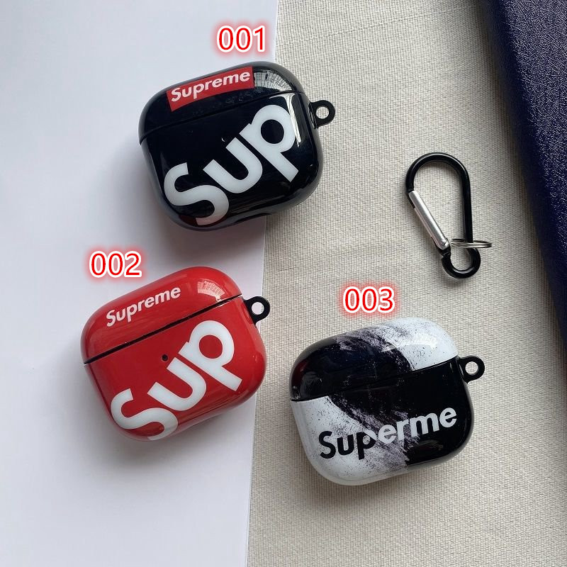 Supremeブランドエアーポッズ Pro2/3ケース ーairpods 第三代