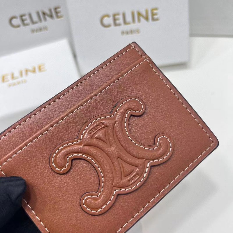 セリーヌブランドカードケース定番シンプル無地革製カバーCeline携帯便利 レディースメンズ男性薄型 インナーカードケース クレジットカードケース  診察券入れ マイナンバーカードケース バスカード収納ケースカバー生徒旅行用 軽量便利男女通用