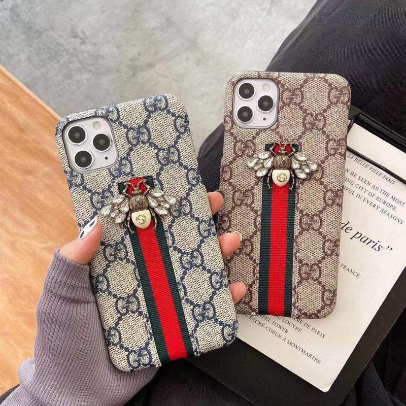 グッチGUCCI アイフォン15Promax/12miniケースハードケース蜂柄カバーiphone12/12  promaxカバー携帯ケースブランド高品質おしゃれiPhone15proカバー用高級兼用ジャケット型iphone11/11pro/11promaxケース安い  