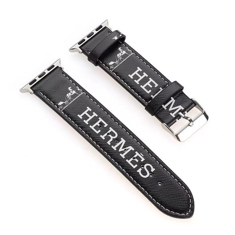 2308 Apple Watch エルメス ブラック レザー HERMES 魅入っ
