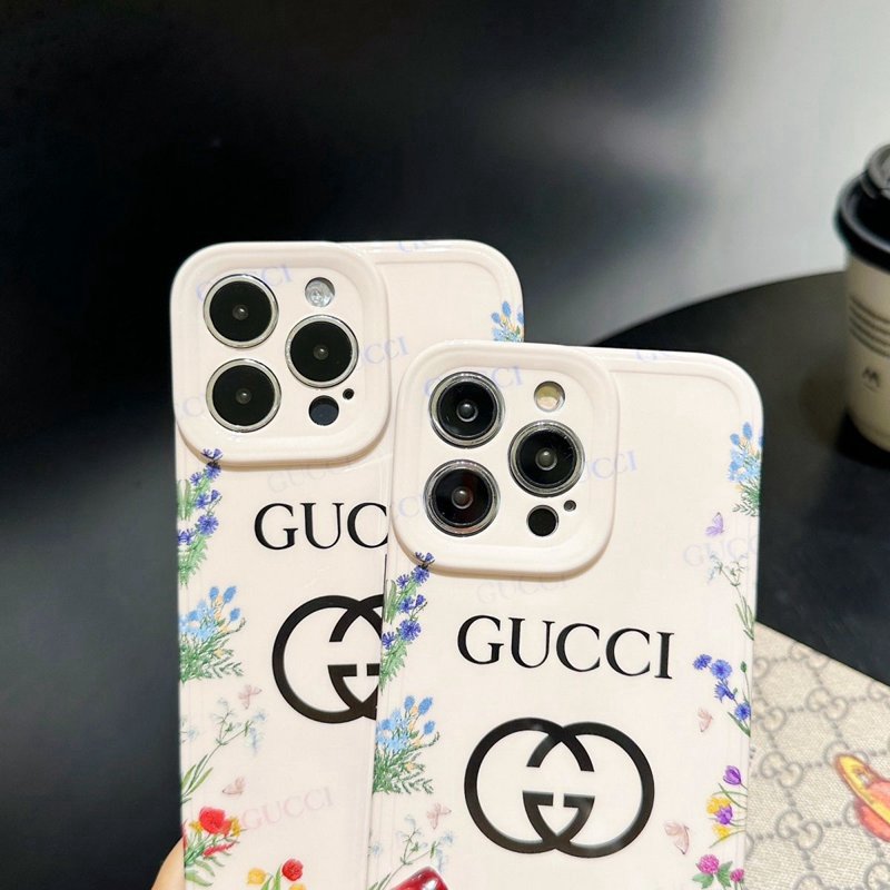 Gucci グッチブランドiphone15/14 pro maxケースブランドコピー花柄