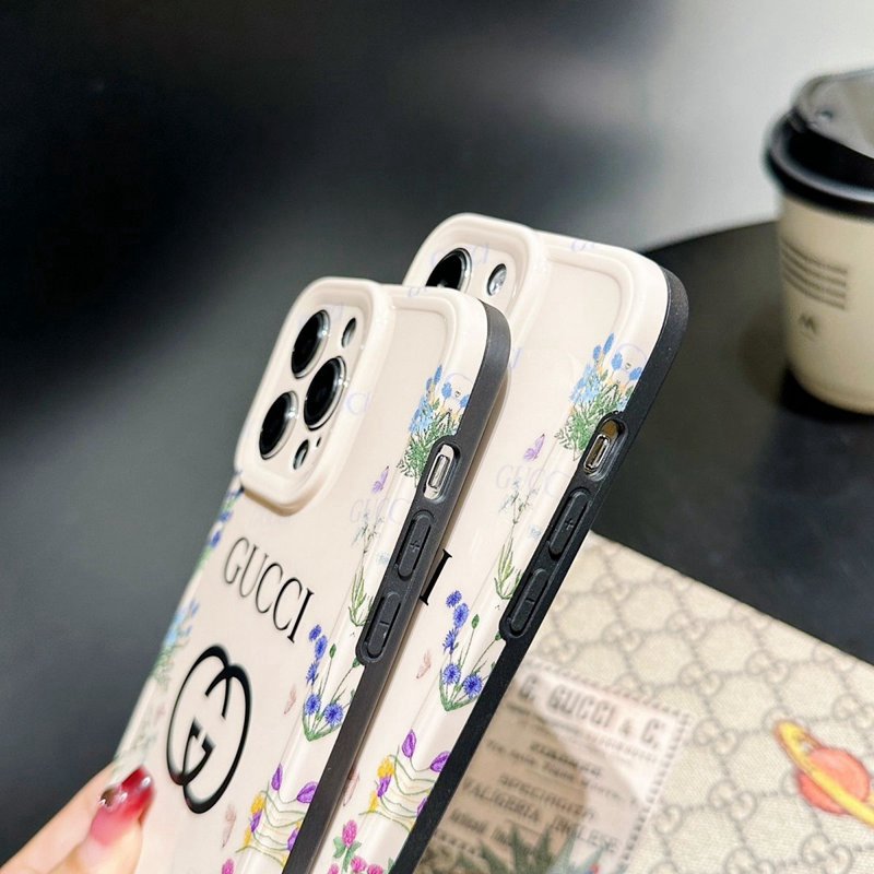 Gucci グッチブランドiphone15/14 pro maxケースブランドコピー花柄