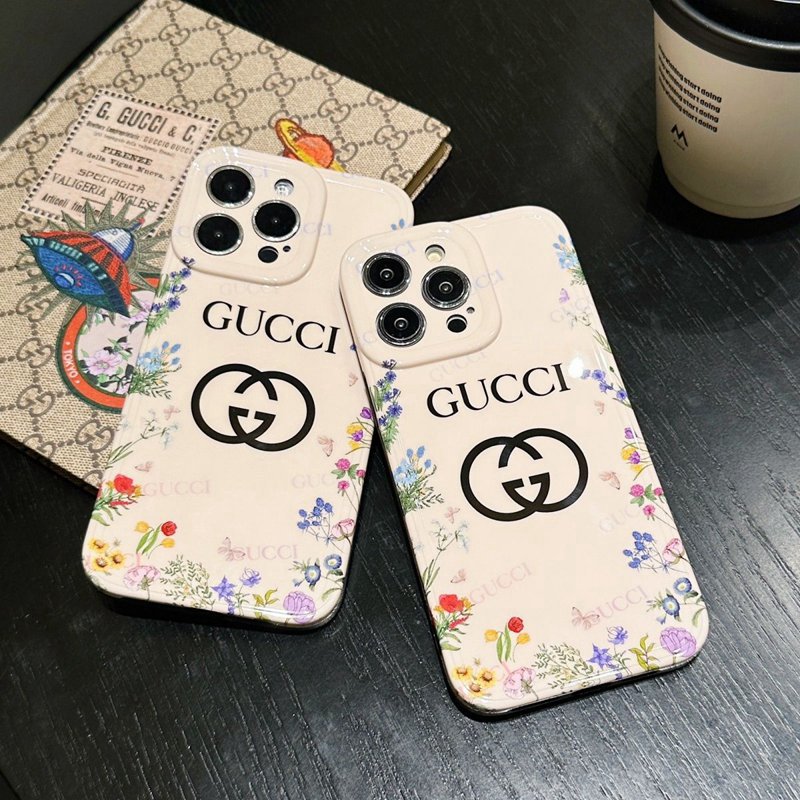 Gucci グッチブランドiphone15/14 pro maxケースブランドコピー花柄アイフォン14/13/ 12 pro  maxケースパロディーGGハイブランドアイフォン15 14ケーストランク型ブランド携帯ケースiphone 15 ultra 14pro/13 pro 