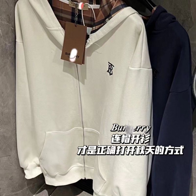 バーバリー パーカー BURBERRY トレーナーシャツ 帽子付き