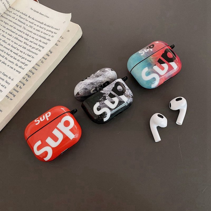 Supreme シュプリームハイブランドairpodsケースairpods 3ケースハイ 