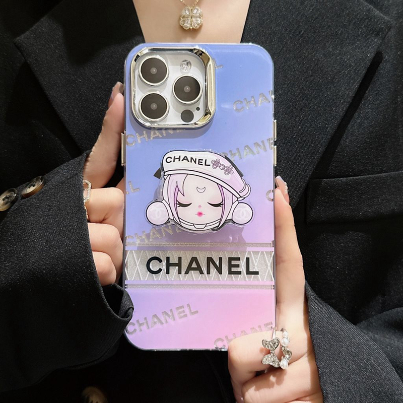 Chanel シャネル人気アイフォン14pro max/15 proケース韓国風iphone14/15pro maxケースレディース半透明ケースiphone15 14 pro maxケースブランドホルダー付きコピーメンズハイブランドアイフォン15 14ケースジャケット型ファションお洒落セレブ愛用