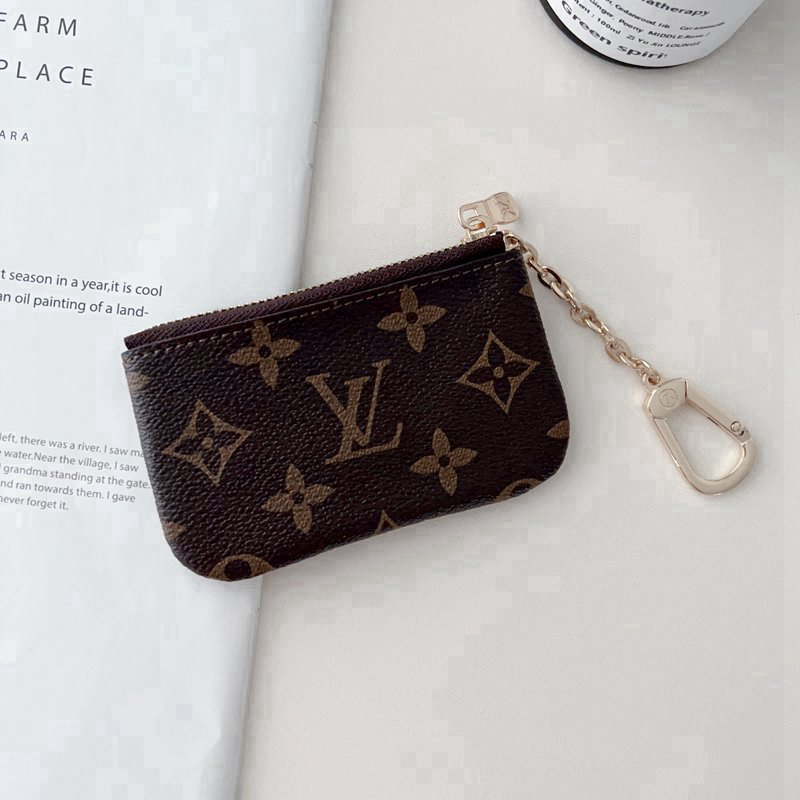 LV ルイヴィトン キーリング キーケース 人気 レザーキーホルダー 