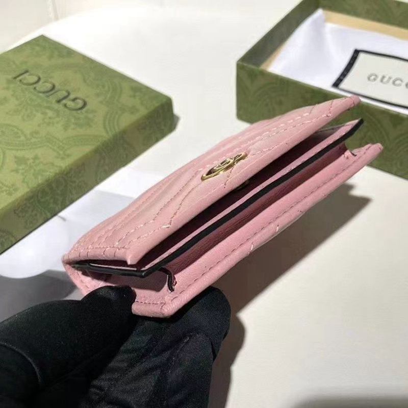 GUCCIグッチハイブランド財布二つ折り長財布 サイフ小銭入れGGキング 