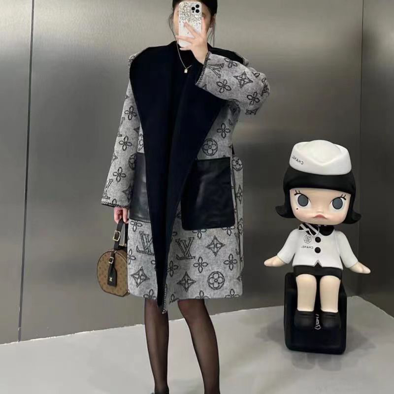 LVルイヴィトンハイブランドコート通勤スーツ レディース質感LV通勤  