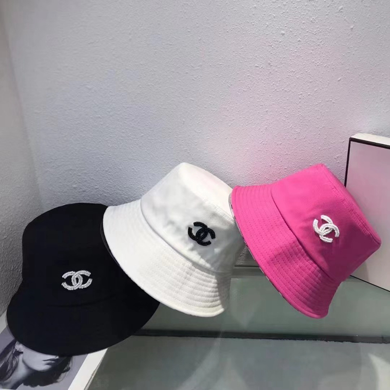 デシャネルChanelブランドバケットハット 漁師の帽子 バケハ シャネル 