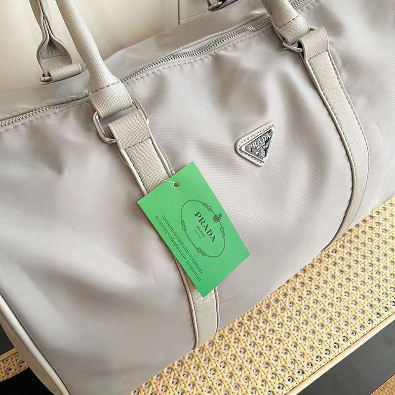 良品 PRADA プラダ ボストンバッグ 大容量 トラベル 旅行 手提げ 