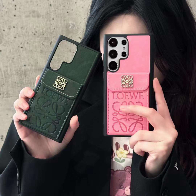 LOEWE ロエベ iPhone X/XS 撒ける ケース エレファント タンカラー 