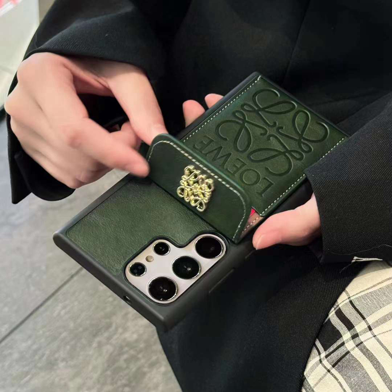 LOEWE ロエベ Galaxys24/ S23 ultraケースブランドカード入れ