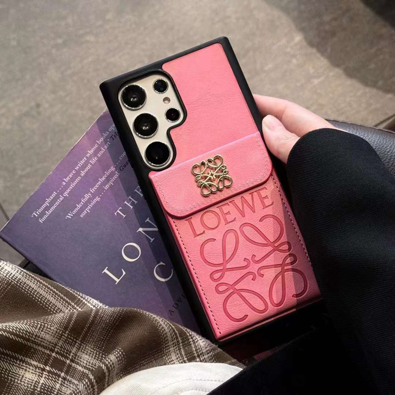 LOEWE ロエベ Galaxys24/ S23 ultraケースブランドカード入れ