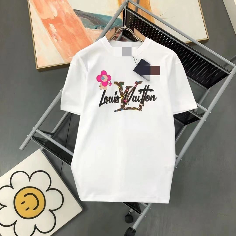 LVハイブランドルイヴィトン短袖Tシャツ メンズ 半袖 夏服