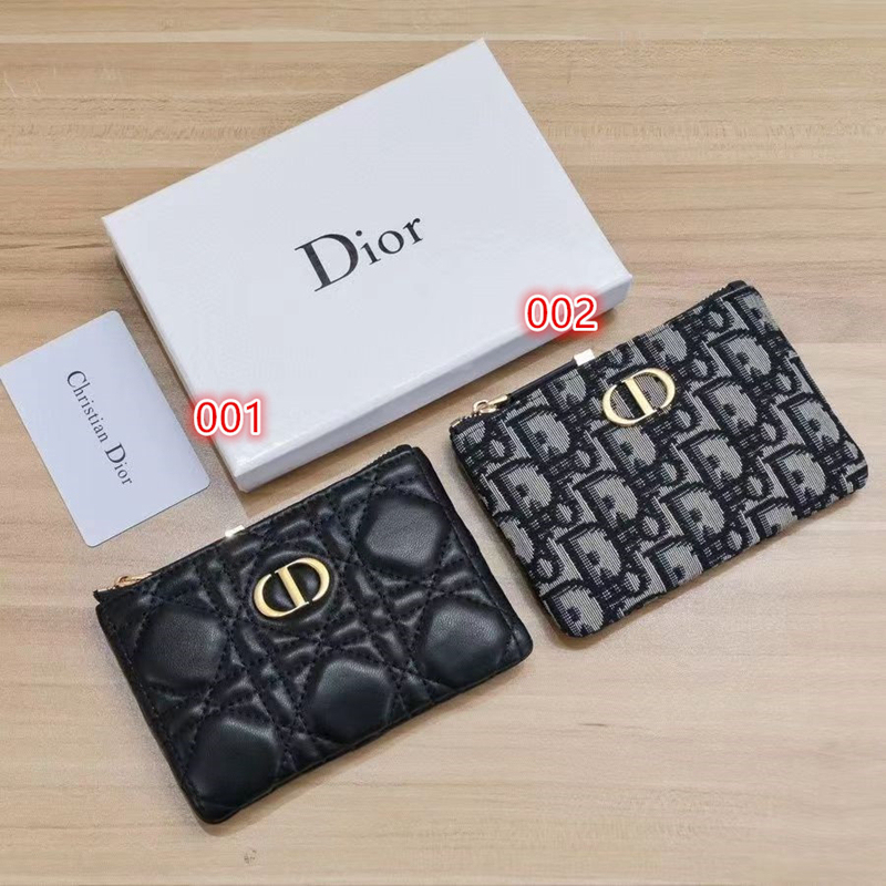 Diorデイーオーブランドカードケース収納ソフトレザー製 収納 カード  