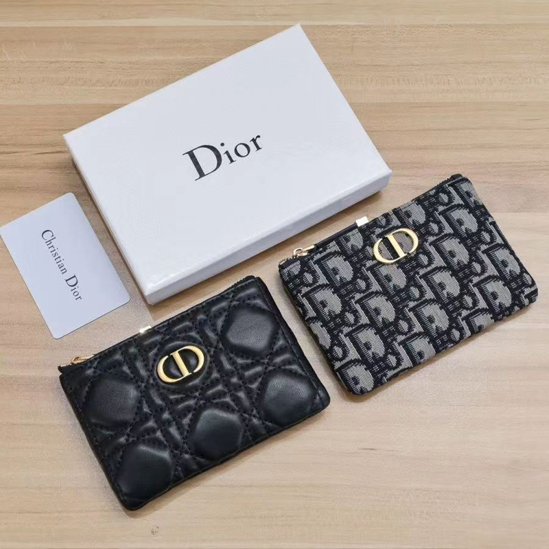 Diorデイーオーブランドカードケース収納ソフトレザー製 収納 カード  