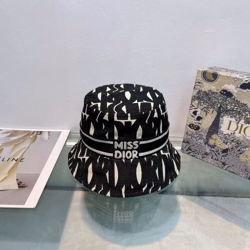 DIOR/ディオール バケットハット コットン ハット ブラック ユニ 