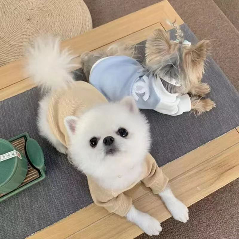 シャネルChanelハイブランド激安ペット服可愛い ペット犬服