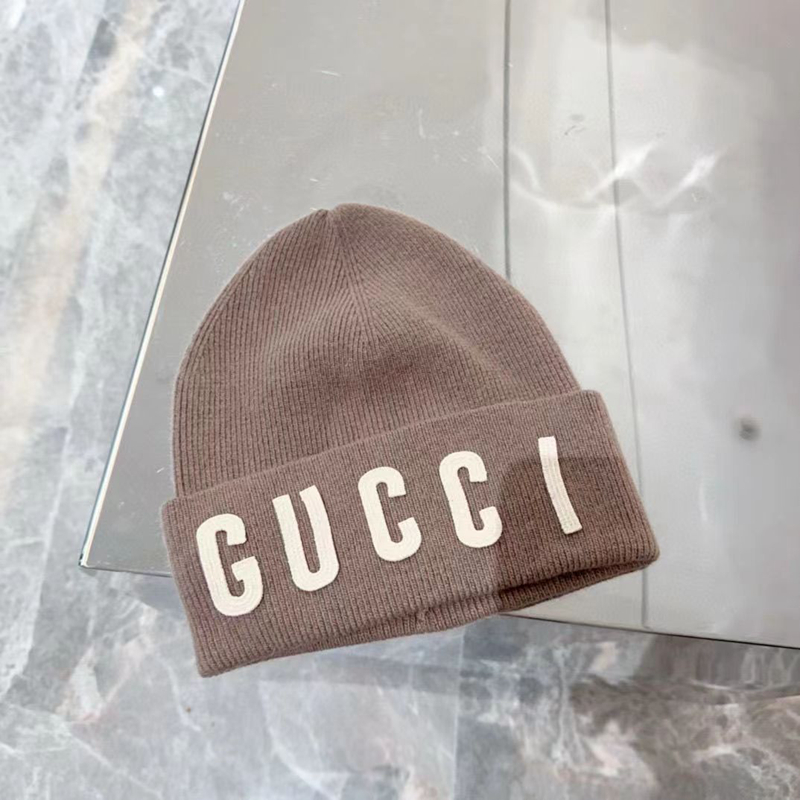 グッチニット帽　グッチニットキャップ　グッチビーニー帽　ニット帽　ニットキャップ グッチGucciハイブランドニット帽 メンズ レディース ニット製