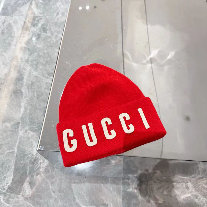 グッチGucciハイブランドニット帽 メンズ レディース ニット製秋冬 